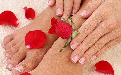 manicure and pedicure roses manicure and pedicure roses