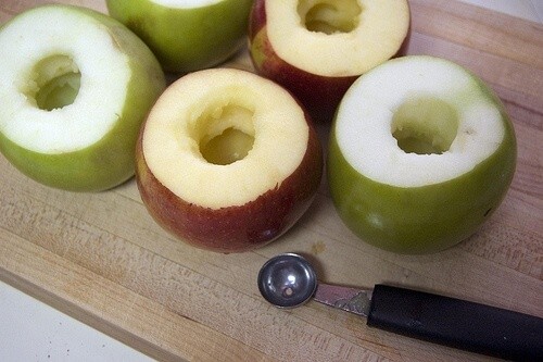 Baked Apples with Cannabis Butter