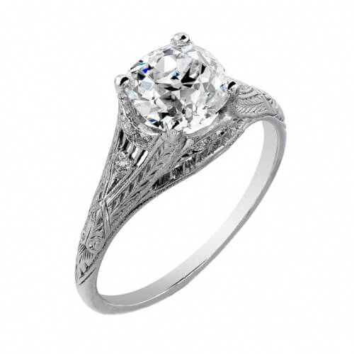 Art Deco Engagement Ring Art deco specifically refers to styles and fashions