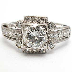 Authentic Vintage Engagement Ring