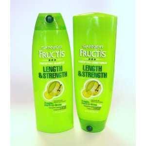 Garnier Length & Strength shampoo and conditioner