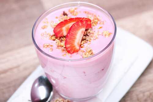 Oatmeal Ginger Berry Smoothie