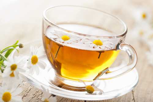 Honey, chamomile and vanilla tea