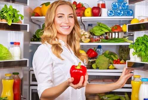 Move healthy food up front