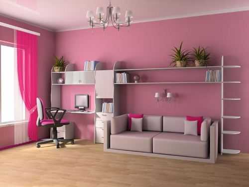 Pink home