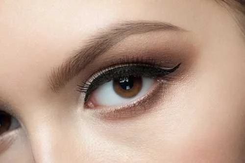 You should only use eyeliner on your top lid