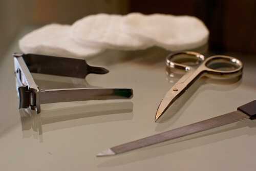 Emery Board, Cuticle Clipper Nail File and Buffer