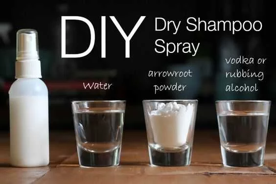 Dry shampoo spray