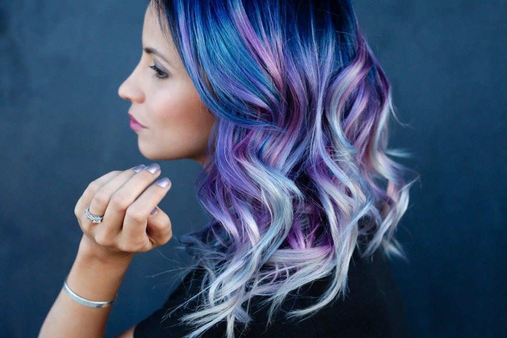 Blue Unicorn Hair Dye - wide 7