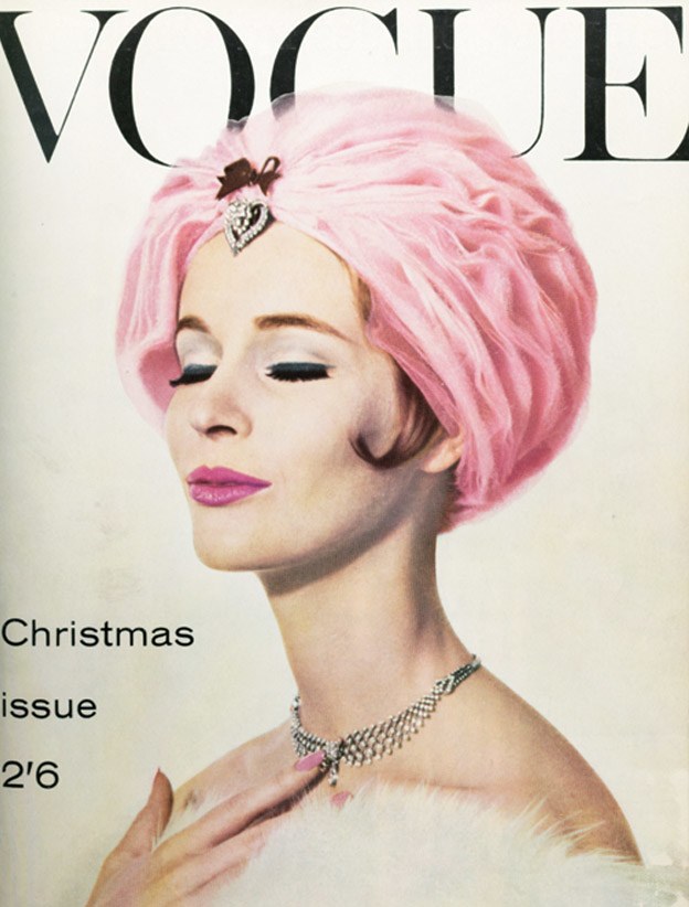 British Vogue Cover December 1960