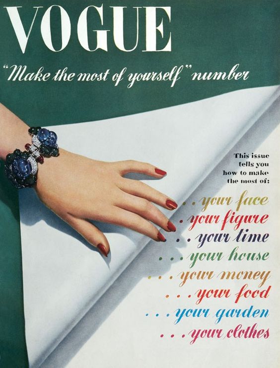 British Vogue Cover February 1942