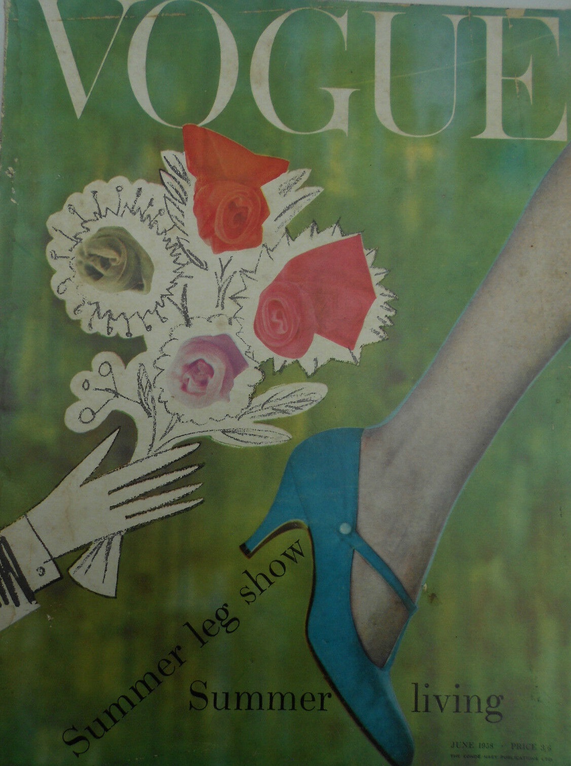 354. June, 1958 - 1159 British Vogue Covers - History of Fashion (Images)