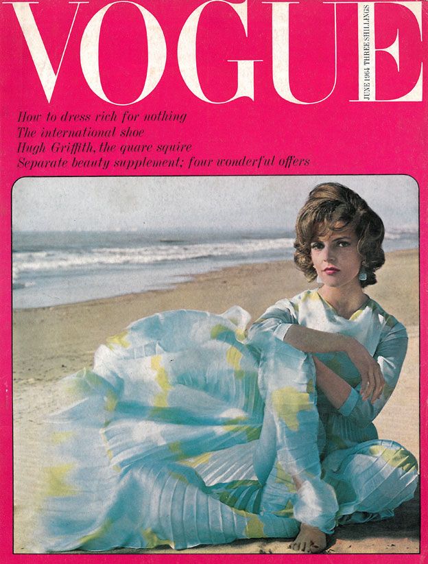 British Vogue Cover June 1964