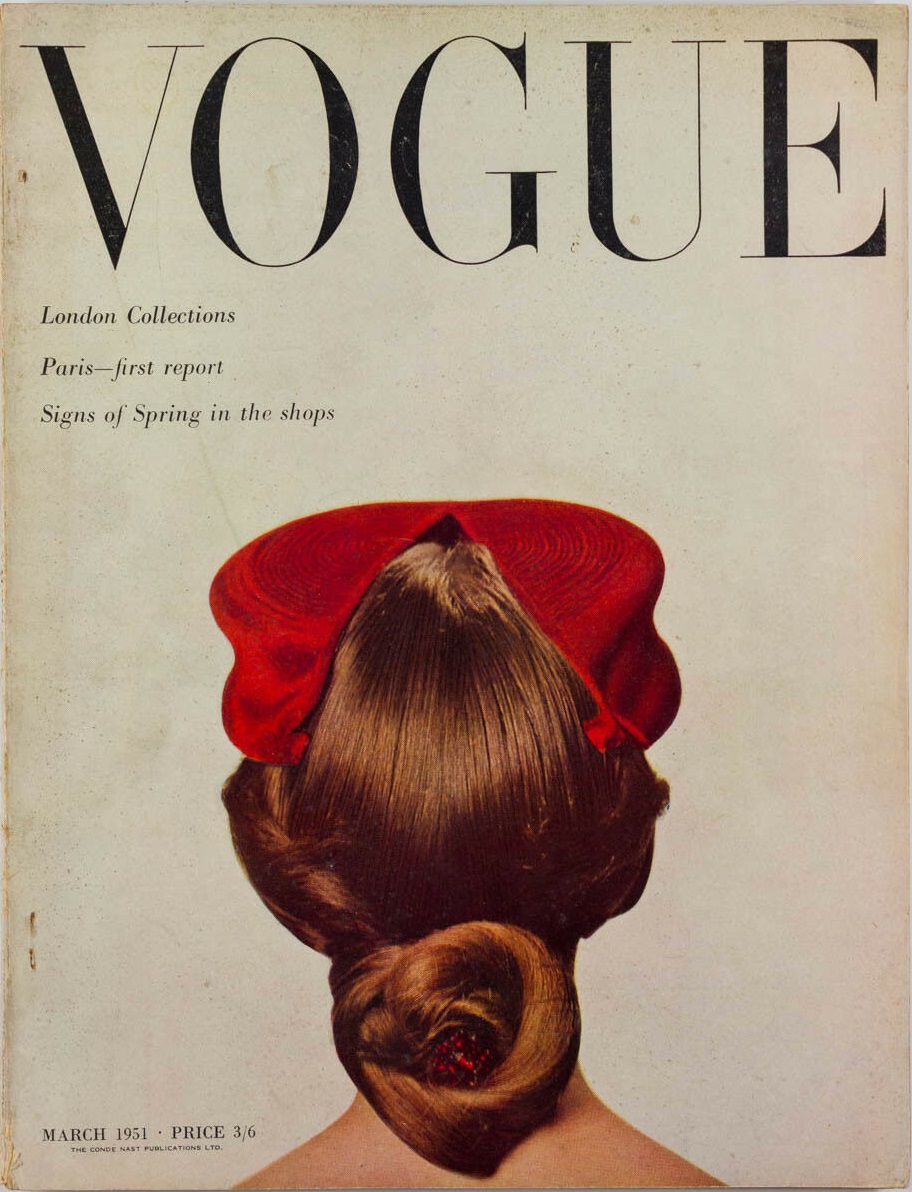 British Vogue Cover March 1951