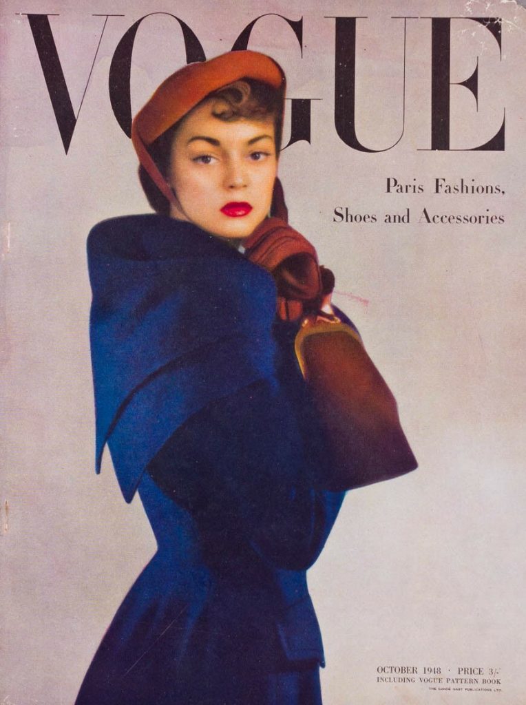 246. October, 1948 - 1159 British Vogue Covers - History of Fashion ...