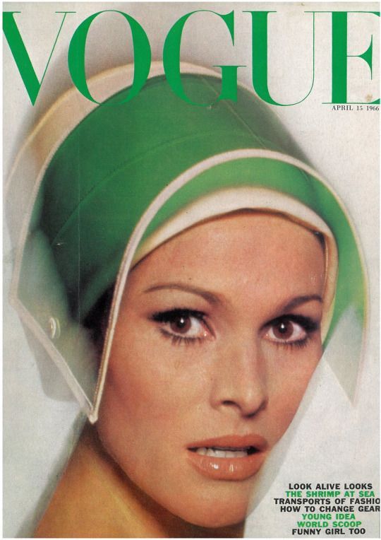465. April, 1966 - 1159 British Vogue Covers - History of Fashion (Images)