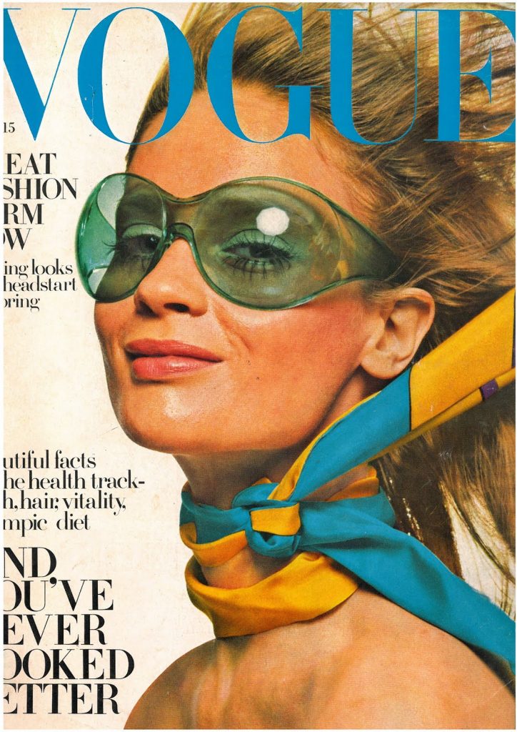 496. April, 1968 - 1159 British Vogue Covers - History of Fashion (Images)