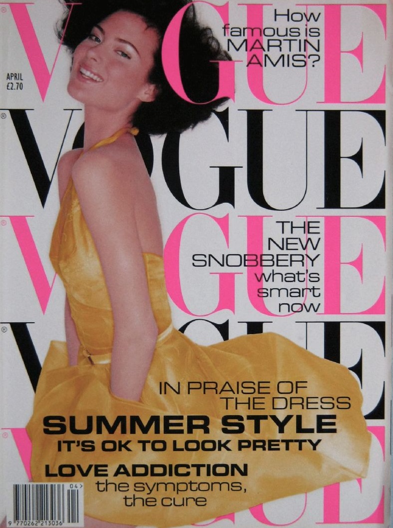 British Vogue Cover April 1995