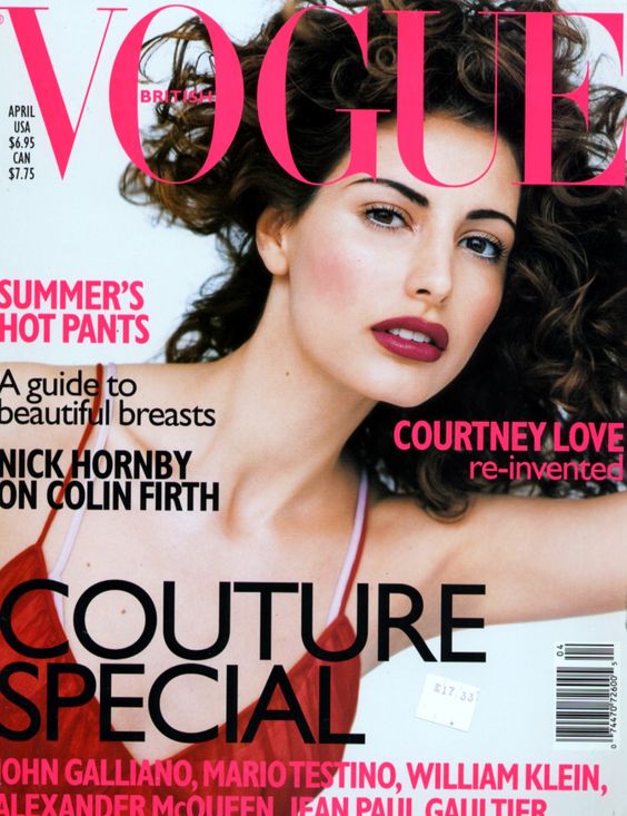 882. Elsa Benitez - April, 1997 - 1159 British Vogue Covers - History ...