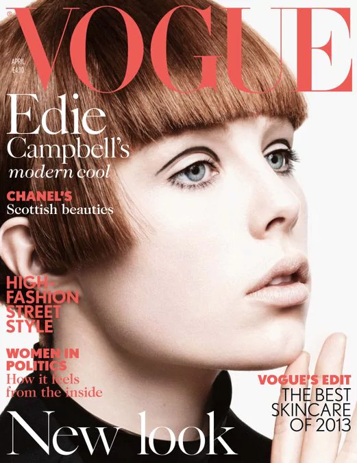British Vogue Cover April 2013