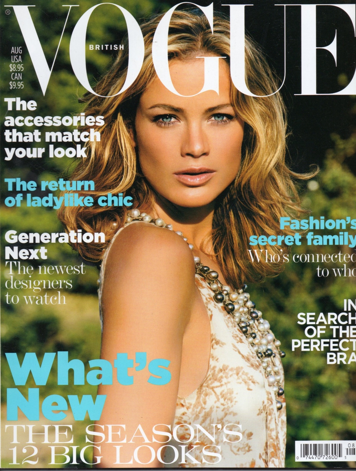 British Vogue Cover August 2004