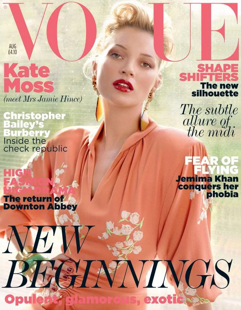British Vogue Cover August 2011