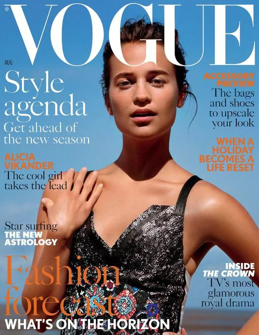 British Vogue Cover August 2016