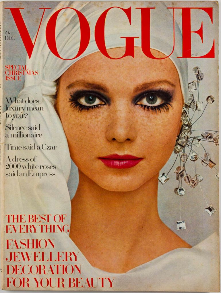 506. December, 1968 - 1159 British Vogue Covers - History Of Fashion 