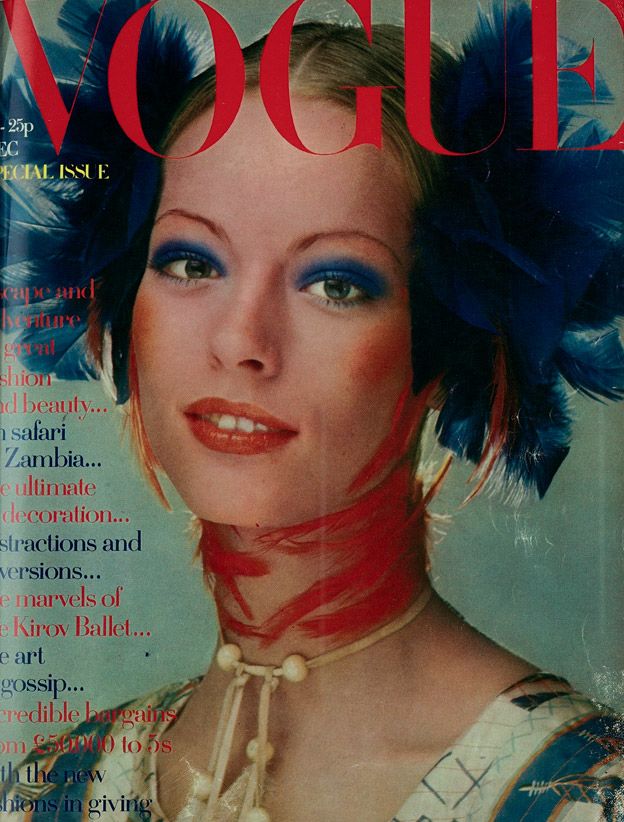 535. Ann Schaufus - December, 1970 - 1159 British Vogue Covers ...