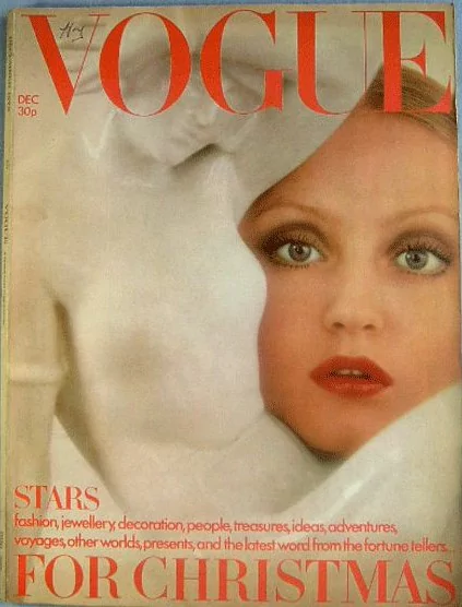 British Vogue Cover December 1972