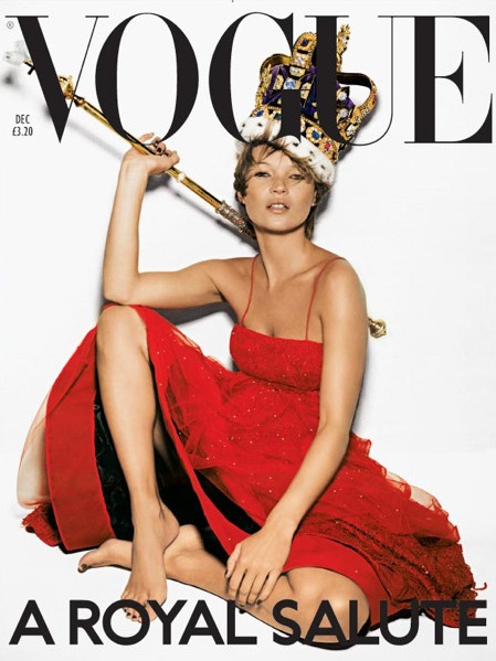 British Vogue Cover December 2001