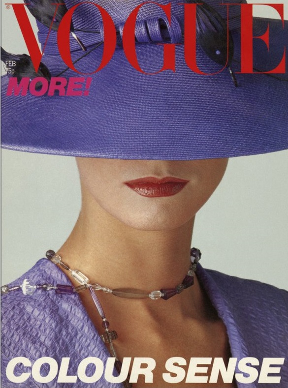 British Vogue Cover February 1979