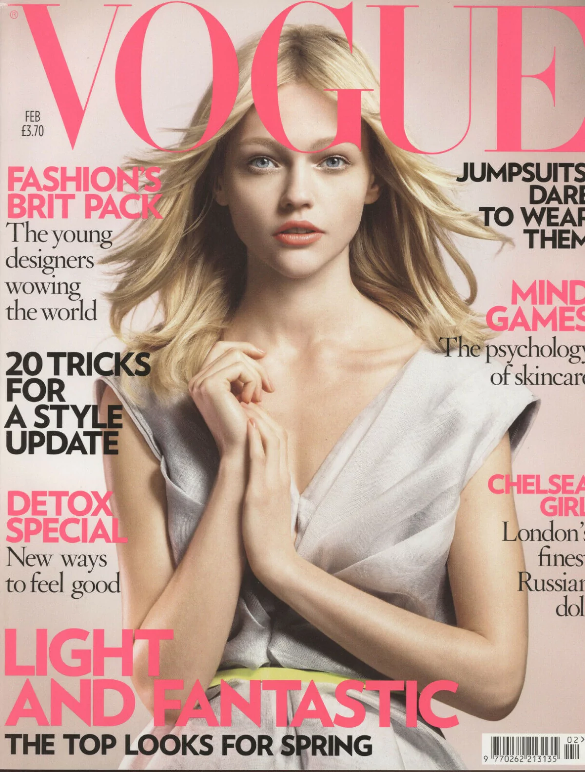 British Vogue Cover February 2008