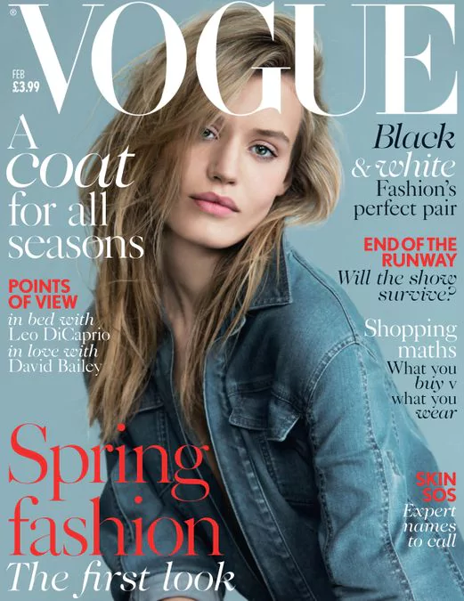 British Vogue Cover February 2014