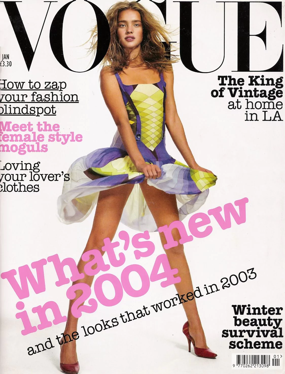 British Vogue Cover January 2004