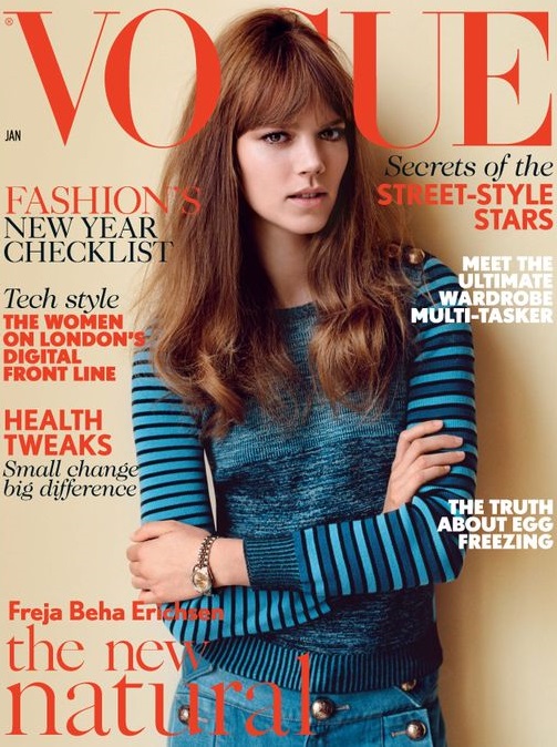 British Vogue Cover January 2015