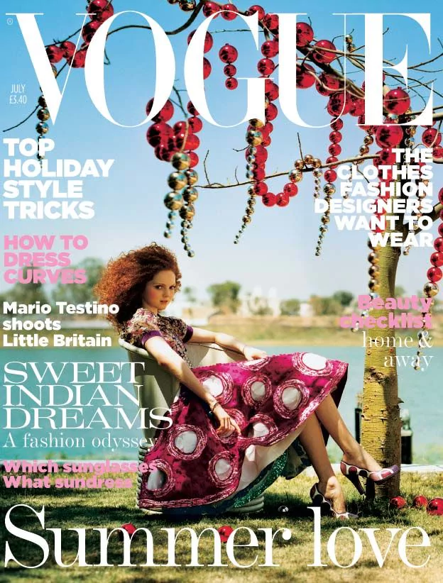 British Vogue Cover July 2005