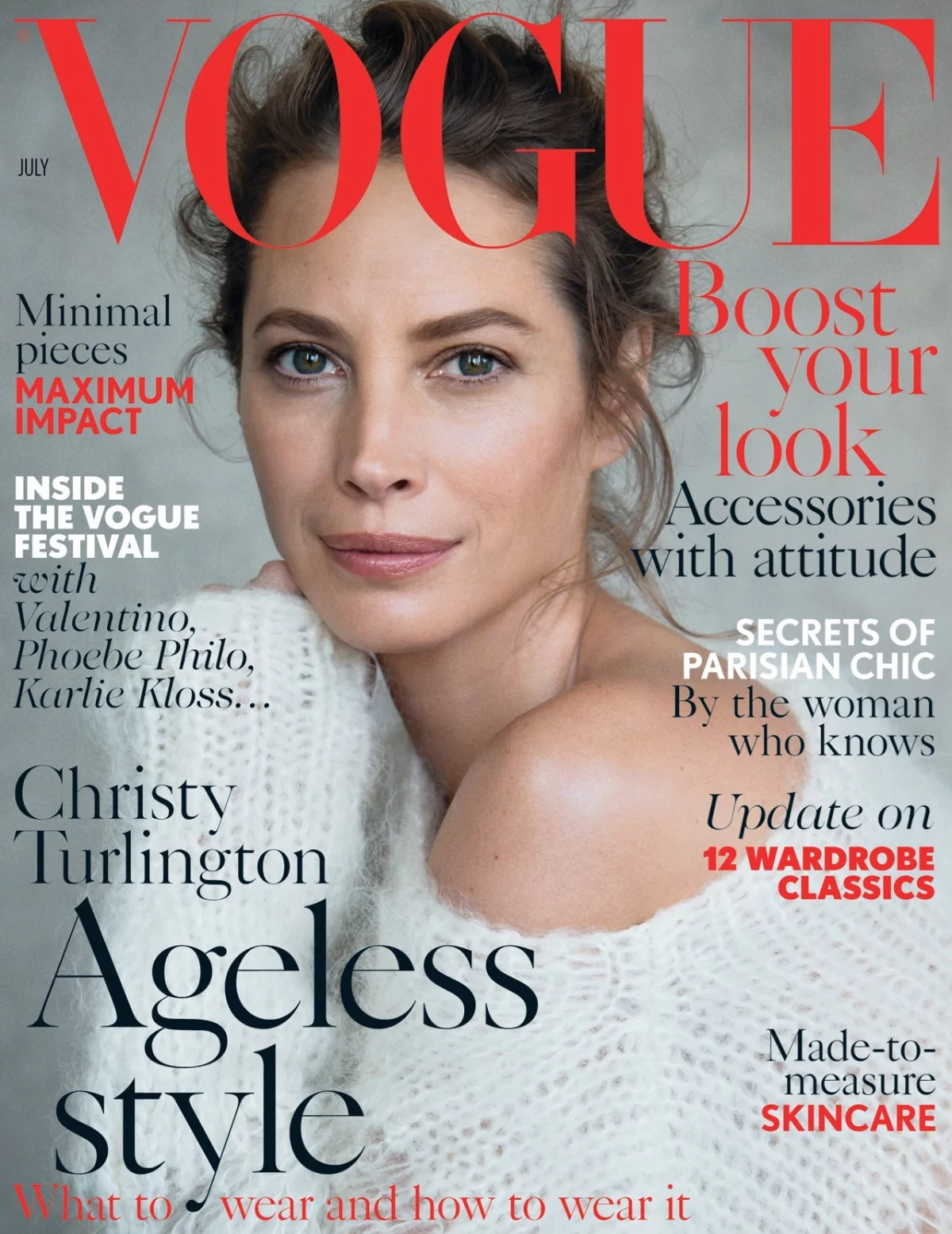British Vogue Cover July 2014