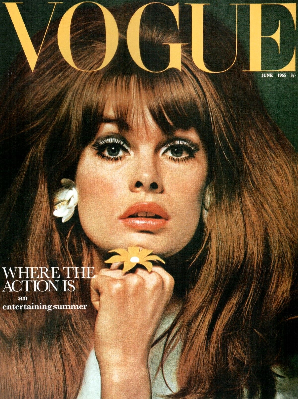 451. June, 1965 1159 British Vogue Covers History of Fashion (Images)