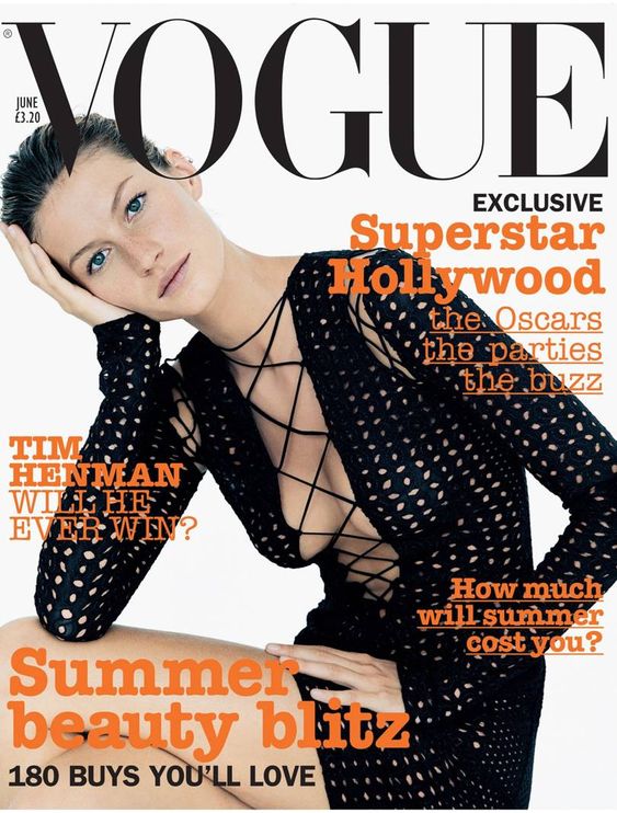 British Vogue Cover June 2002