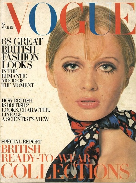 494. March, 1968 - 1159 British Vogue Covers - History of Fashion (Images)