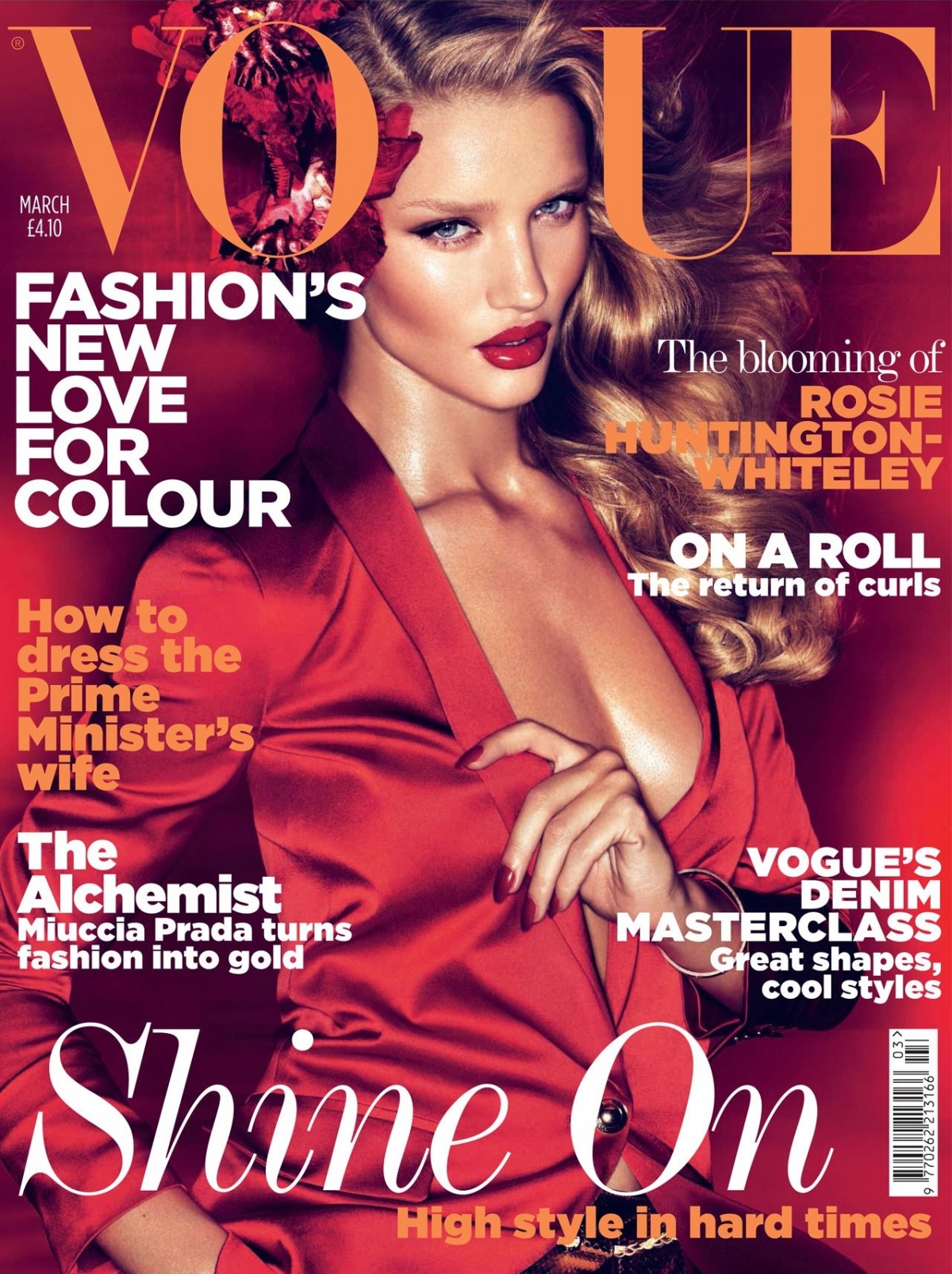 British Vogue Cover March 2011