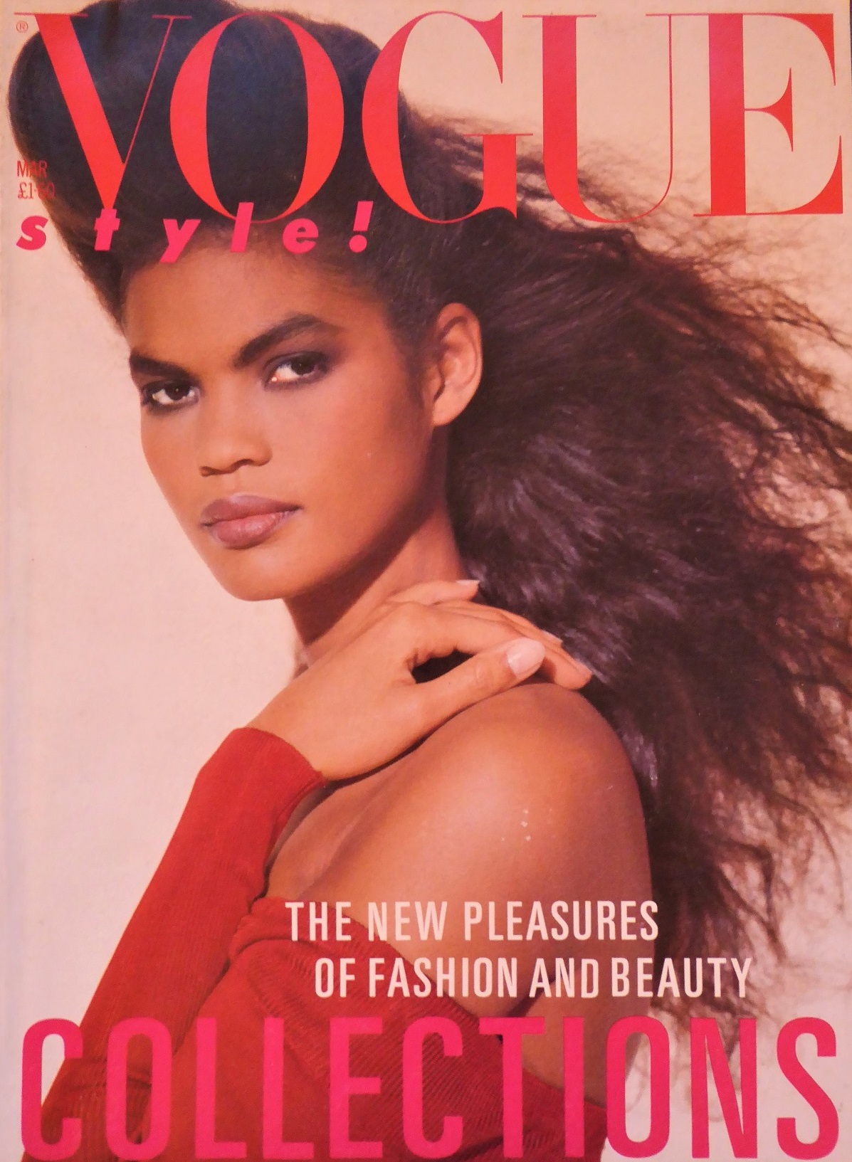 749. Gail O'Neill - March, 1986 - 1159 British Vogue Covers - History ...