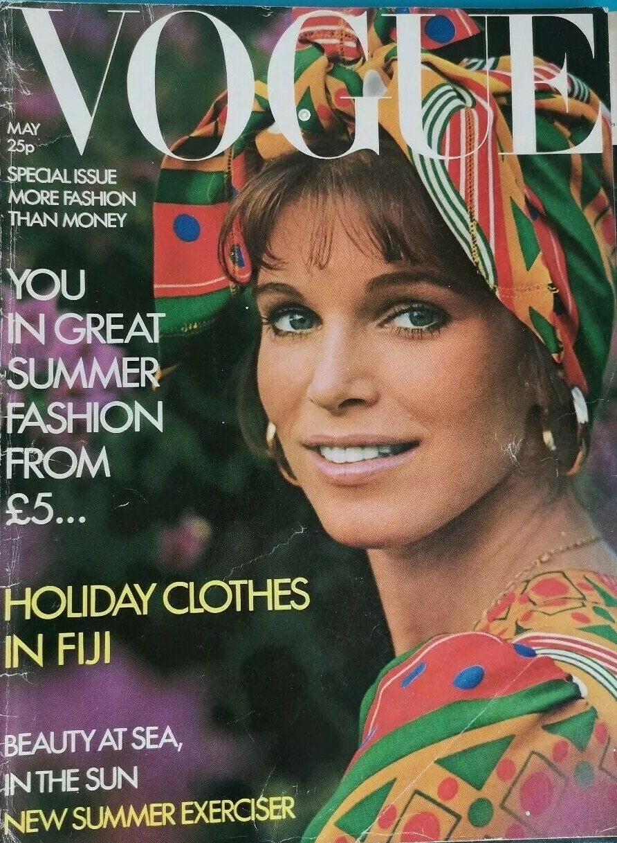 British Vogue Cover May 1971