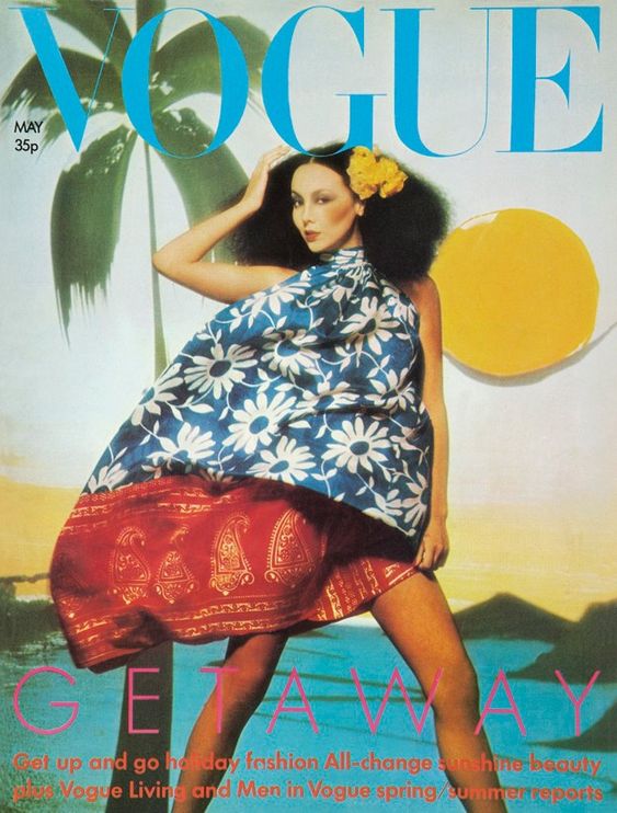 British Vogue Cover May 1974