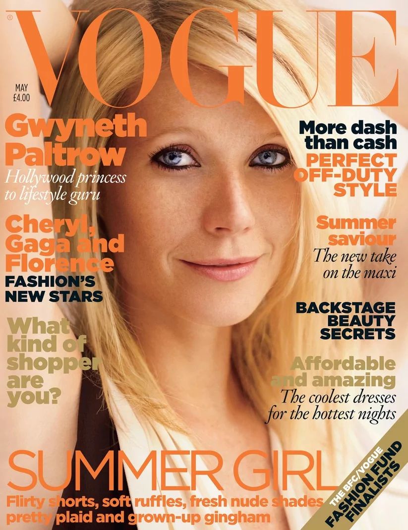British Vogue Cover May 2010