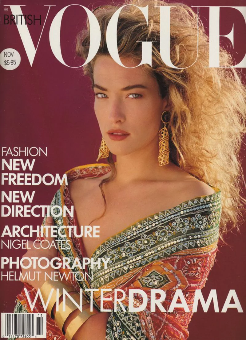 British Vogue Cover November 1988