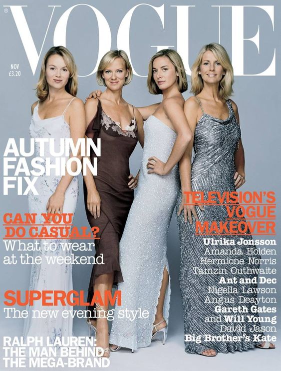 British Vogue Cover November 2002