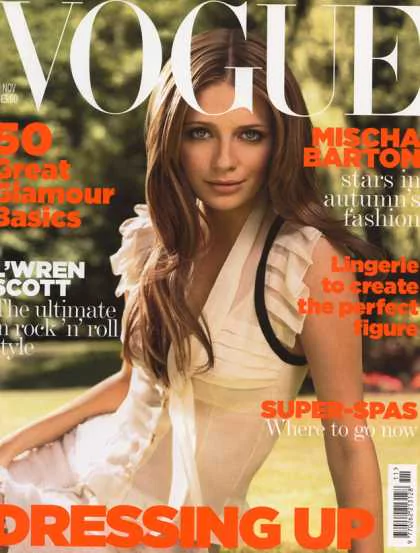 British Vogue Cover November 2006