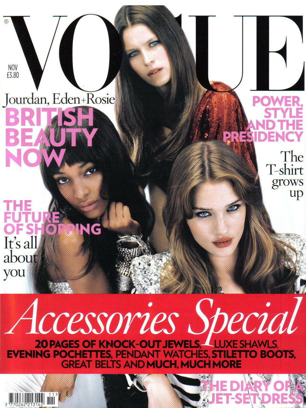 British Vogue Cover November 2008